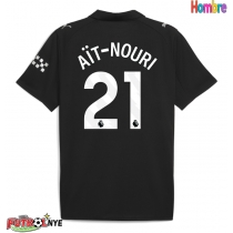 Camiseta Manchester City Rayan Ait-Nouri #21 Visitante Equipación 2025-26 manga corta